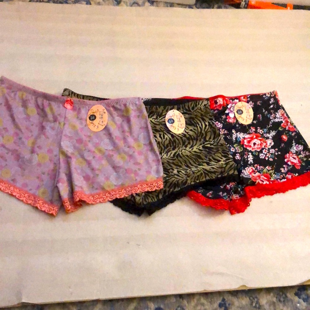 TRACY MULTI COLOR BOY SHORTS PLUS SIZE UNDERWEAR